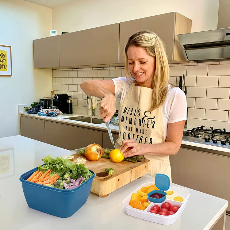 Lunch Box Portable Salad Meal Prep Container