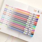 Colors Gel Pens Set, Smooth Writing Pens, Vibrant Colors for Student Study, Diaries, Crafts, Back to School Supplies