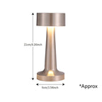 Modern Touch-Sensitive LED Table Lamp with Adjustable Brightness