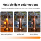 Modern Touch-Sensitive LED Table Lamp with Adjustable Brightness