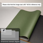 Mouse Pad Large Size Office Desk Protector Mat Leather Waterproof Desktop Keyboard Desk Pad Gaming Mouse pad PC