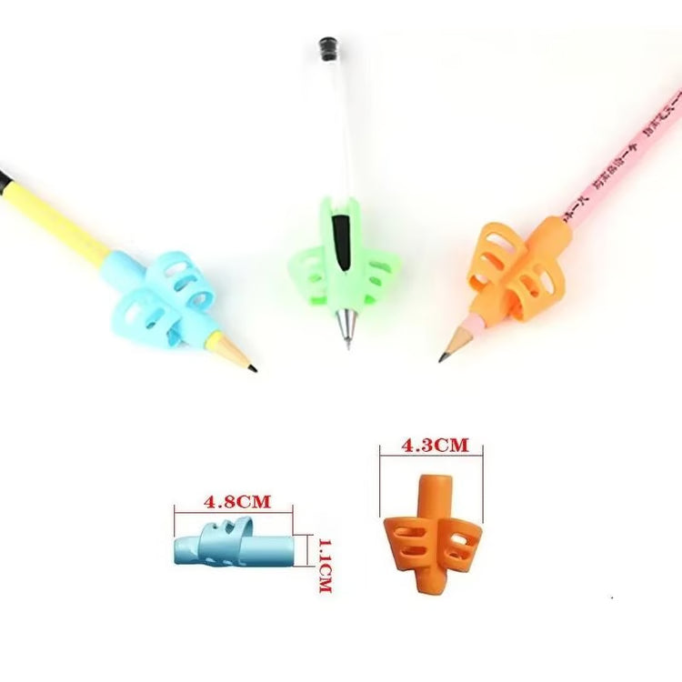 3/6Pcs Pencil Grips for Kids – Handwriting Posture Correction & Writing Aid Training Set