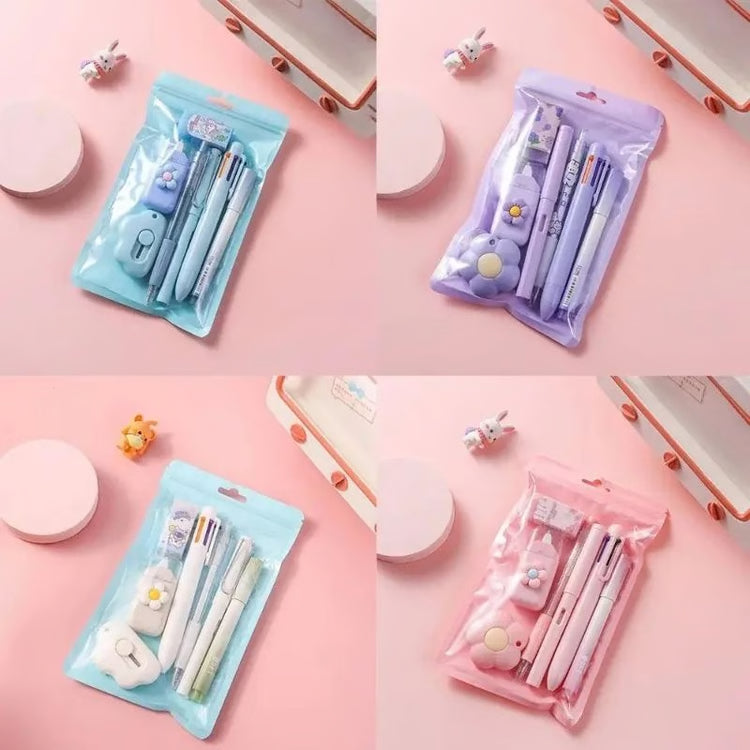 7 in 1 Cute Stationery Set for School and Gifts