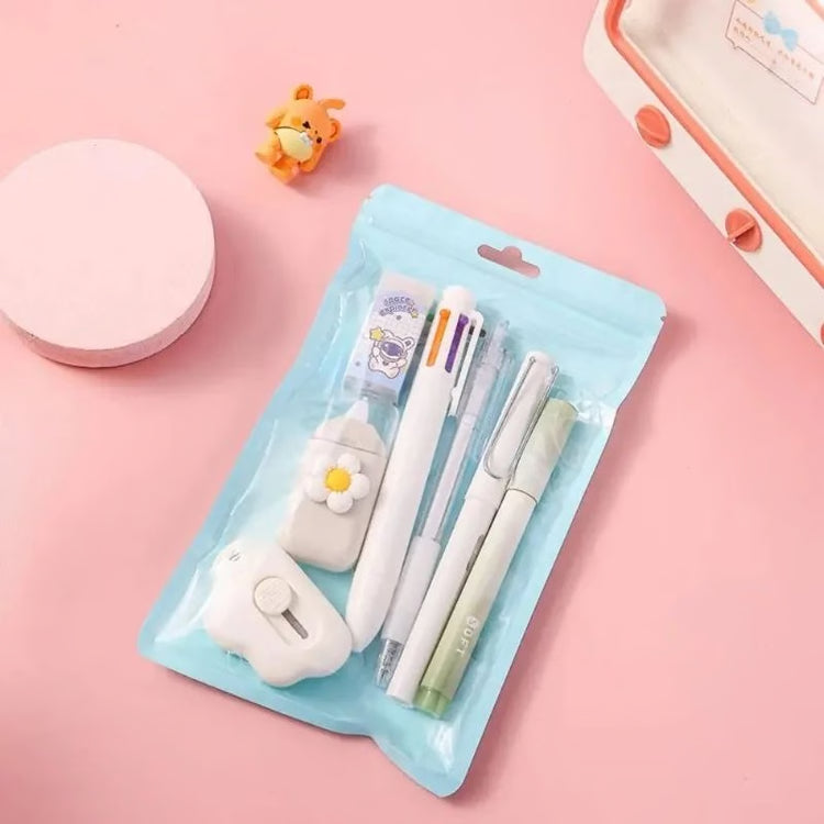 7 in 1 Cute Stationery Set for School and Gifts