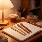 Cartoon Hot Erasable Mocha Pen, Bear Erasable Pen, Coffee Bear Neutral Pen