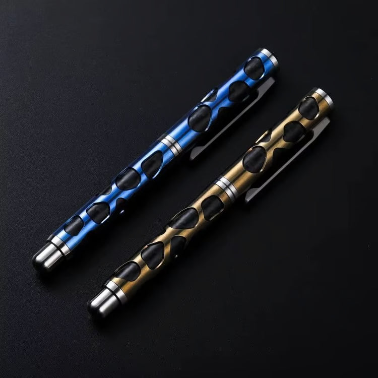 Titanium Alloy Tactical Pen Window Breaker Compact EDC Emergency Writing Tool