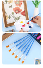 Popular Seller Professional Fine Detail Paint Brush Set for Acrylic Oil and Craft Painting