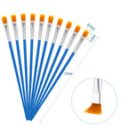 Popular Seller Professional Fine Detail Paint Brush Set for Acrylic Oil and Craft Painting