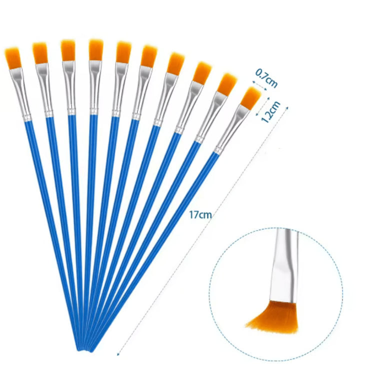 Popular Seller Professional Fine Detail Paint Brush Set for Acrylic Oil and Craft Painting