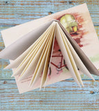 A5/A6 300gsm Professional Watercolor Sketchbook 12 Sheets Heavyweight Drawing Handbook