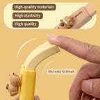 Cute Capybara Retractable Eraser Set for Kids, Students & School Supplies