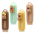 Cute Capybara Retractable Eraser Set for Kids, Students & School Supplies