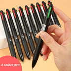 Color Multi Ink Ballpoint Pen Set Smooth Writing School Office Pens